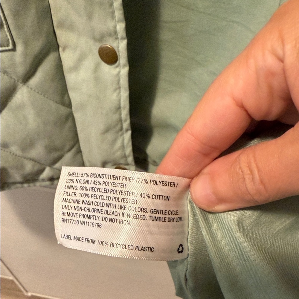 Universal Thread Mint Quilted Jacket - Picture 8 of 9